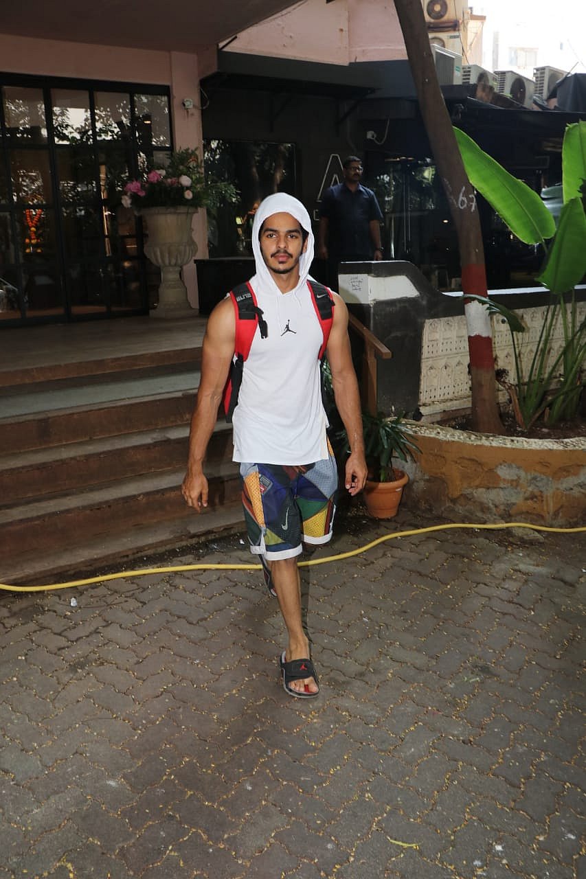 Ishaan khatter post gym