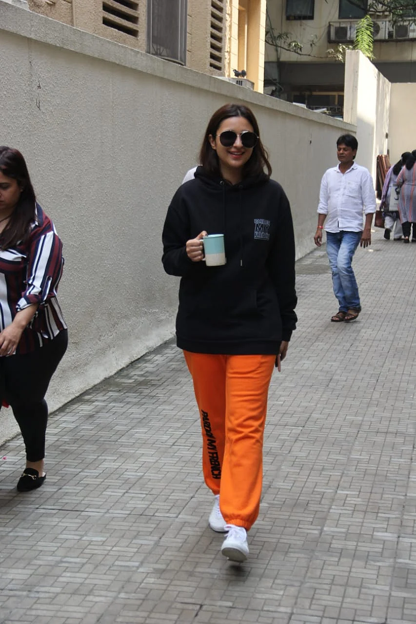 Parineeti Chopra spotted at Dharma office in Bandra