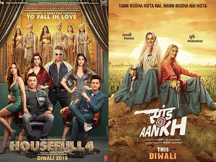 ‘Housefull 4’ to ‘Saand Ki Aankh’: Bollywood movies to watch this Diwali
