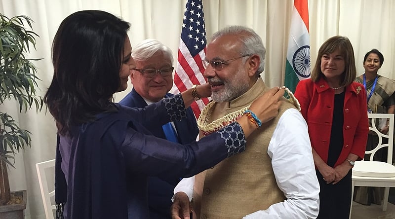 ‘Do you know what instigated the 2002 Gujarat riots?’: Tulsi Gabbard to questioner when asked about her relationship with Modi