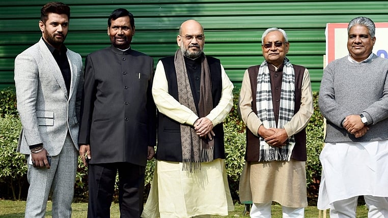‘In a coalition there are tiffs’: Amit Shah lays speculation to rest, says NDA will fight Bihar polls under Nitish’s leadership