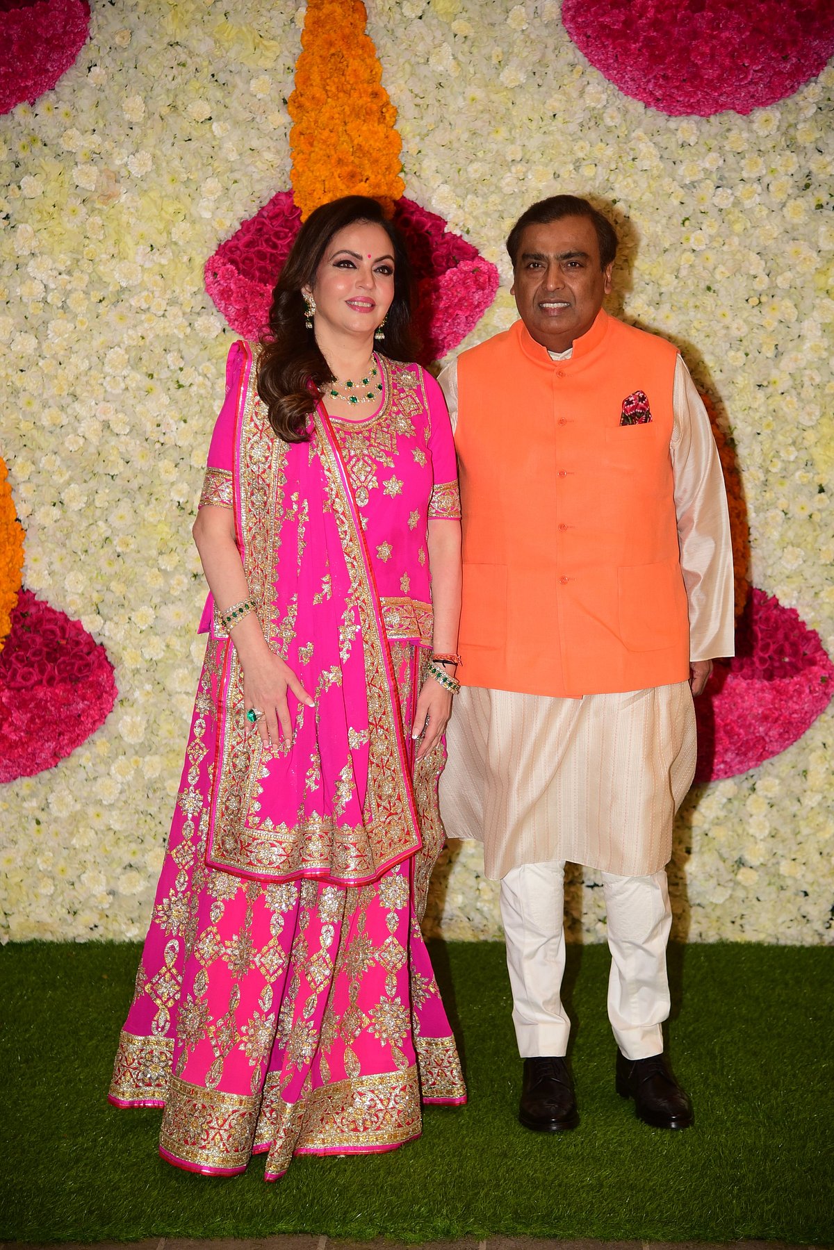 Nita Ambai and Mukesh Ambani 