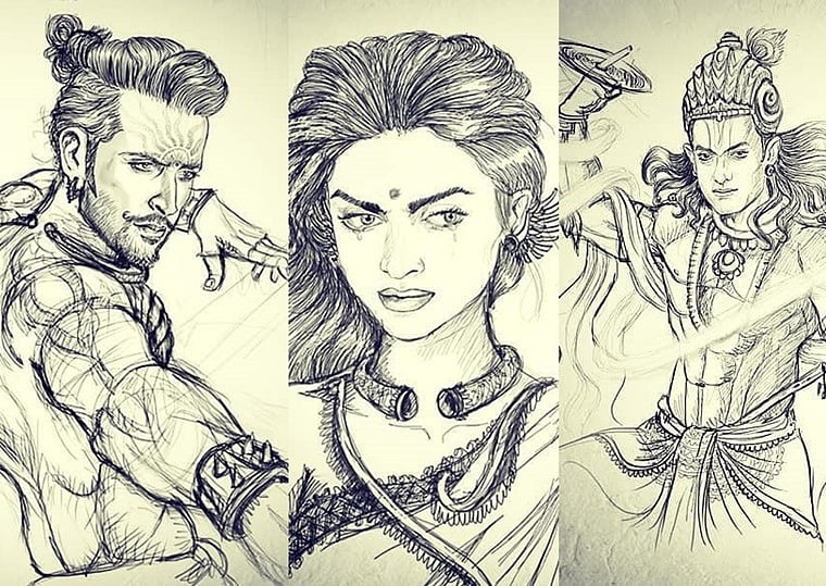 Deepika as Draupadi, Aamir as Krishna, Hrithik as Karna: Is this the complete cast of...
