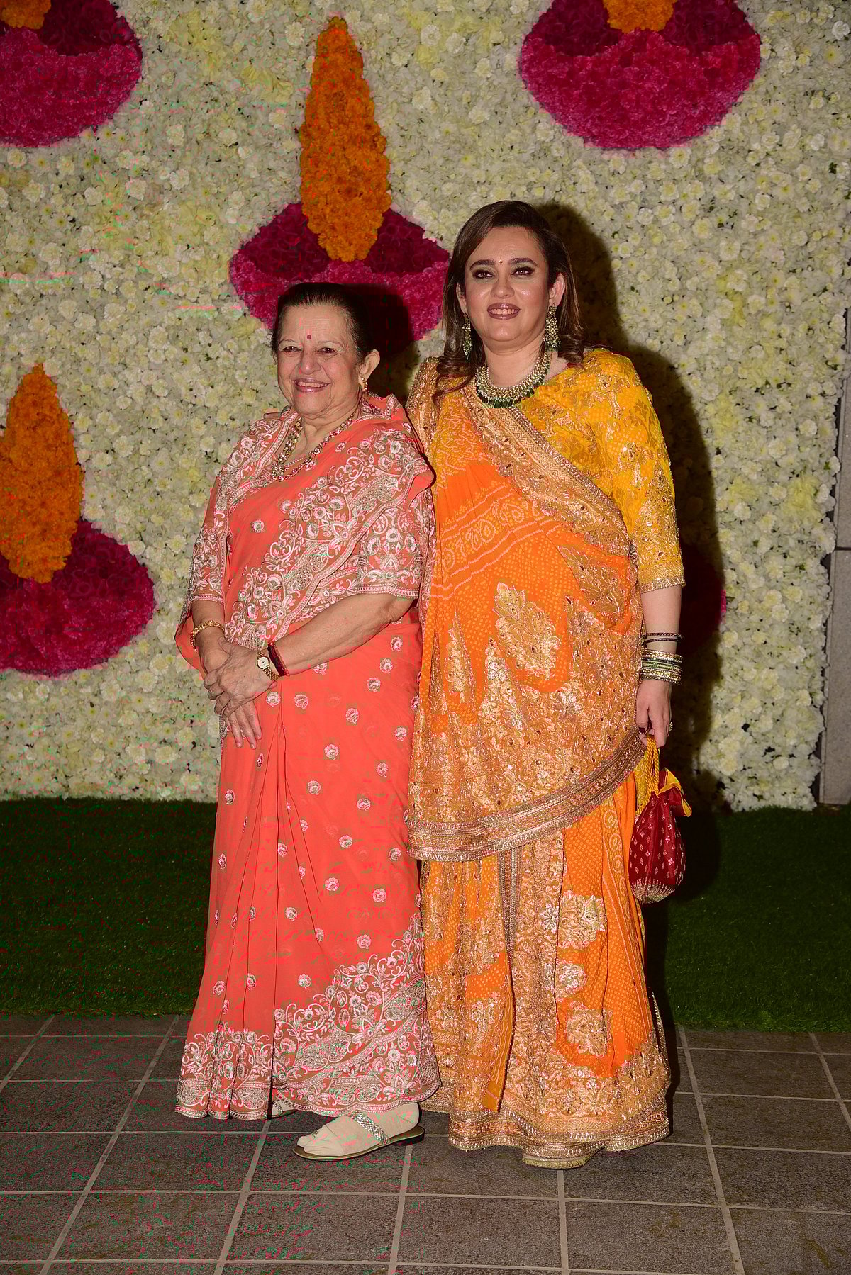 Nita Ambani's mother Purnima Dalal and sister Mamta Dalal 