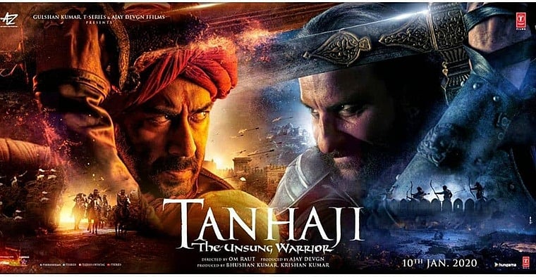 Tanhaji first look poster: Ajay Devgn and Saif Ali Khan look fierce