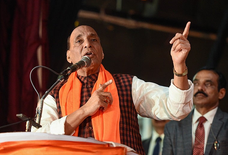 Pakistan waging proxy war as it can't win conventional one: Rajnath Singh