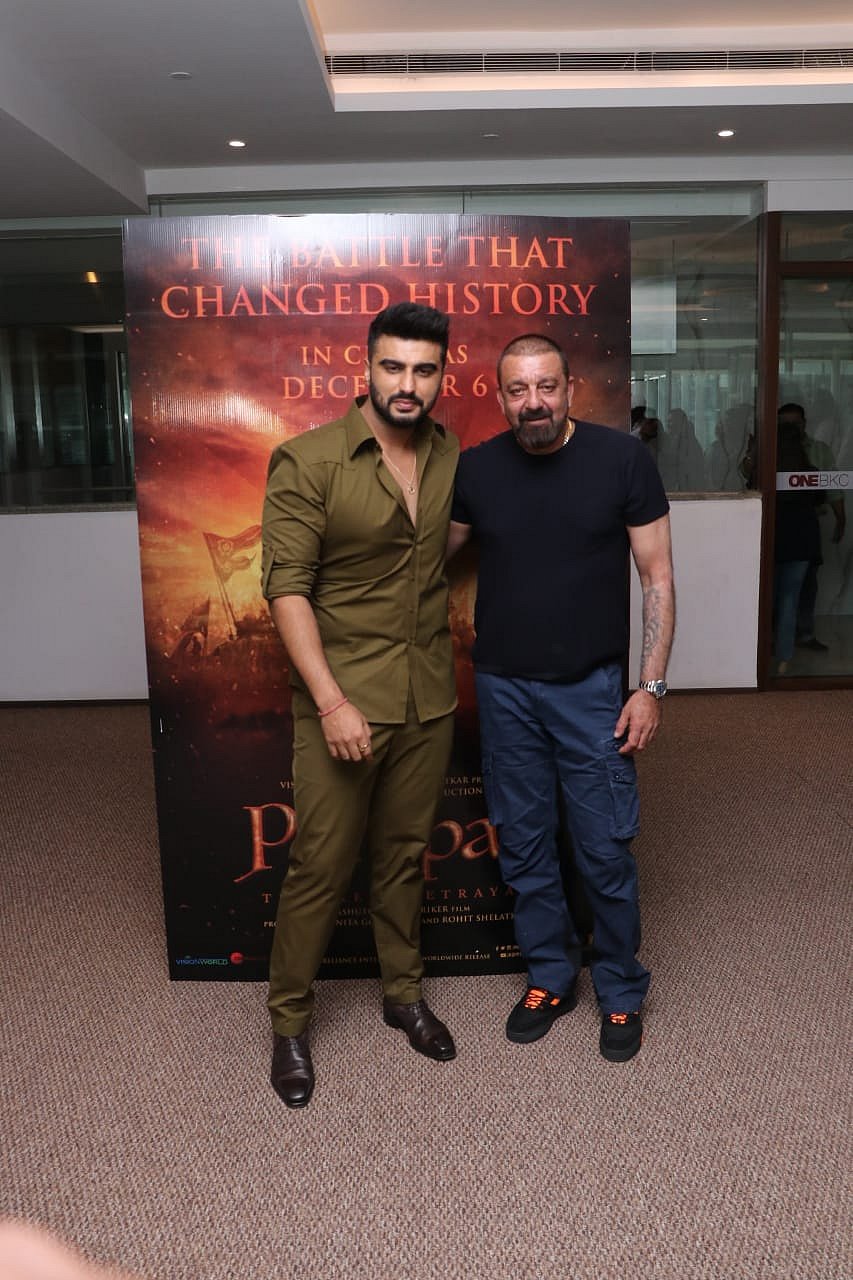 Arjun Kapoor and Sanjay Dutt