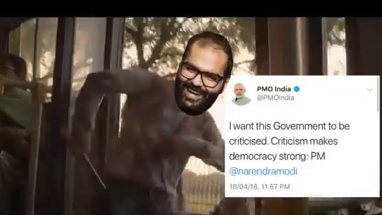 Watch: The Kunal Kamra and Narendra Modi mashup to SRK's Fan that is going viral