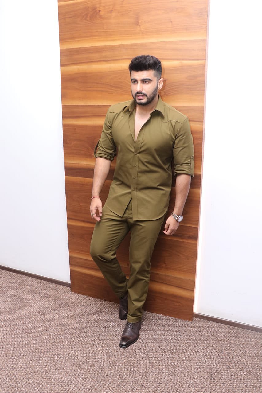 Arjun Kapoor at the trailer preview of Panipat
