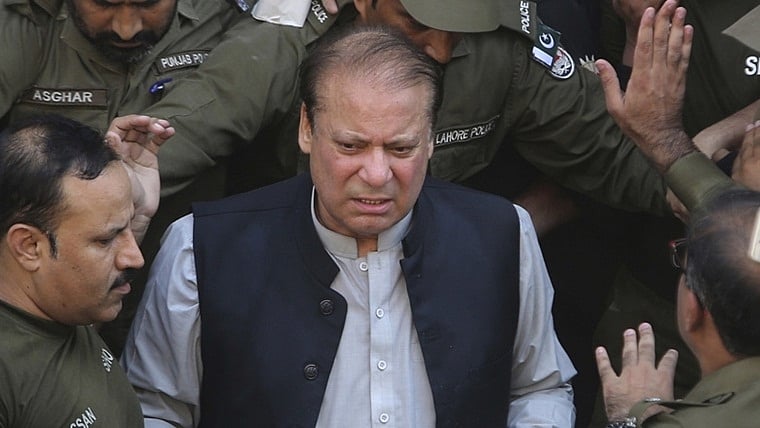 Former Pakistan prime minister Nawaz Sharif |