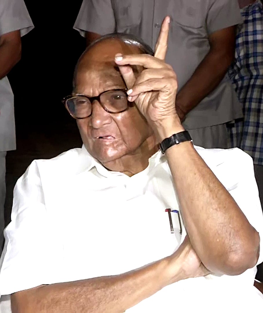 NCP workers seek Bharat Ratna for Sharad Pawar