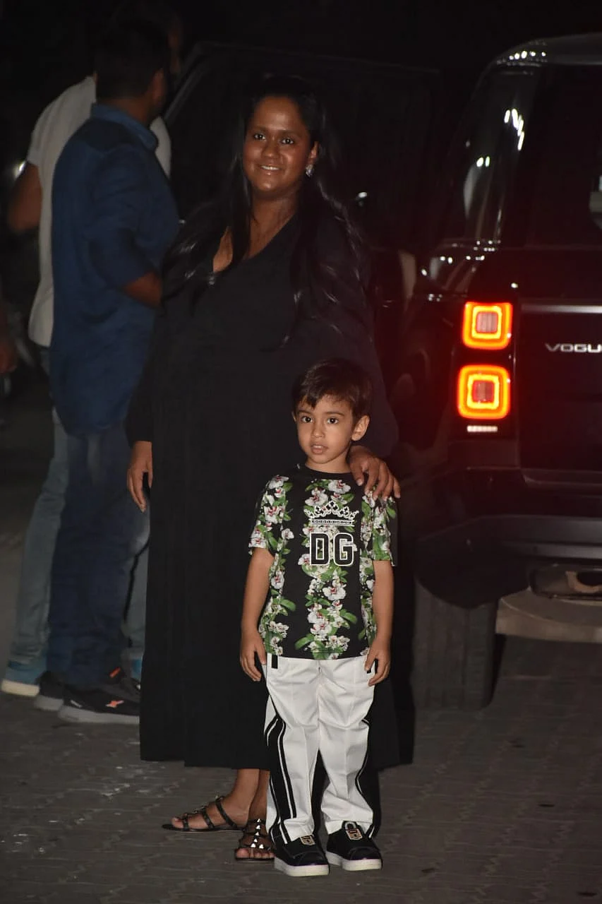 Arpita Khan with son Ahil