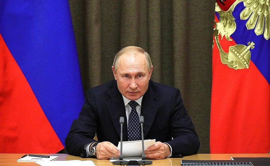 Russia's President Vladimir Putin slams WADA, calls the ban 'politically motivated'