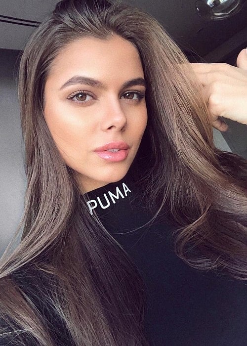 Russian model Viktoria Odintcova