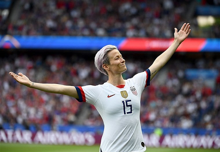 'Stand against racism and sexism,' Rapinoe asks Messi and Ronaldo to step up