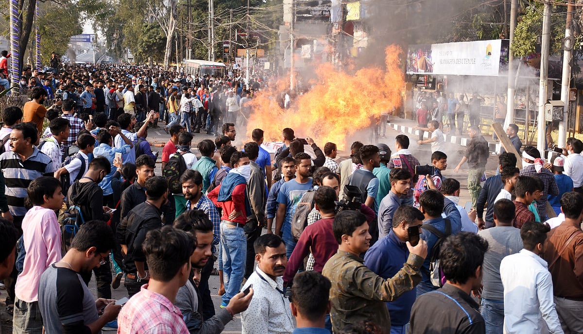CAB protests in Assam Latest Updates: At least two killed after cops open fire in Guwahati, bus terminus set on fire