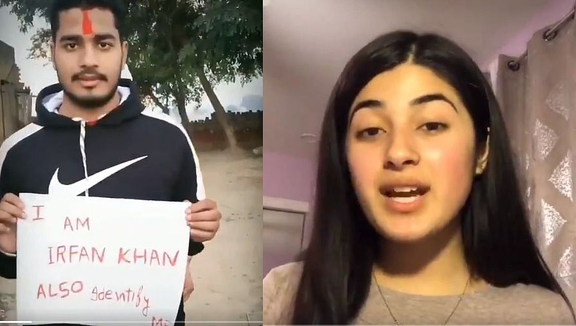 The Revolution will not be televised: TikTok videos protesting CAA-NRC > BJP's pro CAA-NRC videos 