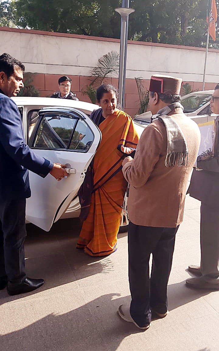 FM Nirmala Sitharaman holds pre-budget consultation with BJP leaders