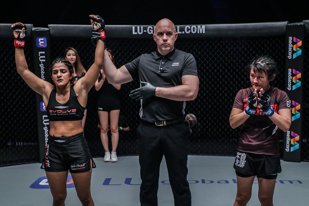 Ritu Phogat's unanimous win