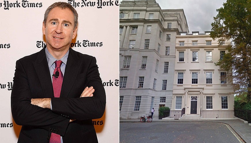Ken Griffin and his residence in London
