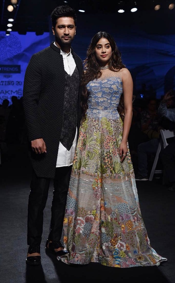 Vicky Kaushal with Janhvi Kapoor