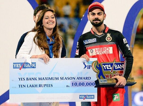 Radha Kapoor with Virat Kohli