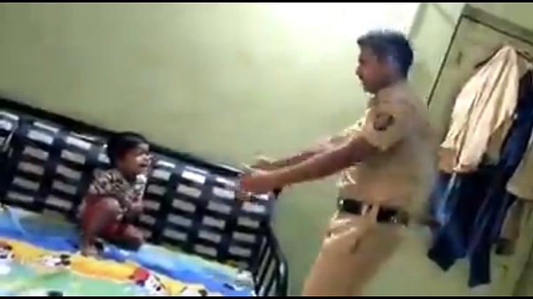 'There is a coronavirus outbreak outside father': Video of kid telling his cop father to not go...