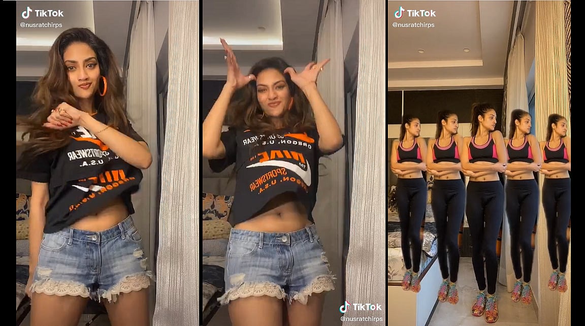 Trolled for TikTok dance, TMC MP Nusrat Jahan hits back with another video and message