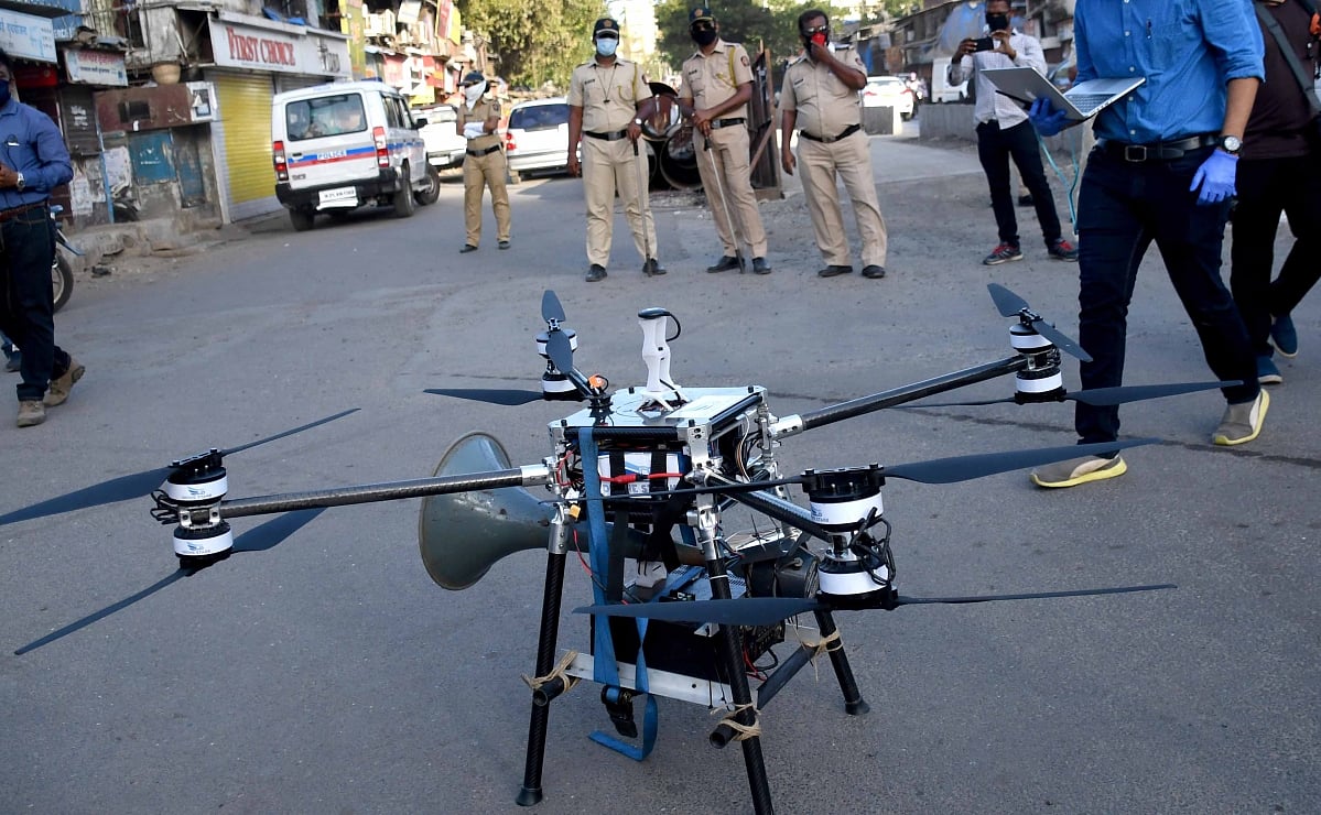 Coronavirus in Mumbai: Mulund MLA uses drones to swoop down on lockdown violators