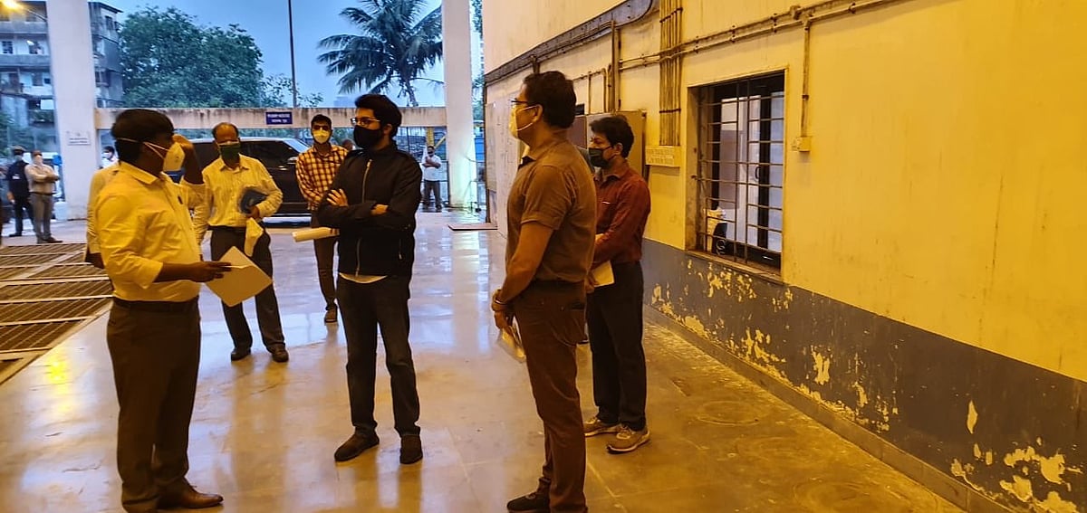 'We will do everything we can': Ahead of Cyclone Nisarga Aaditya Thackeray visits storm water...