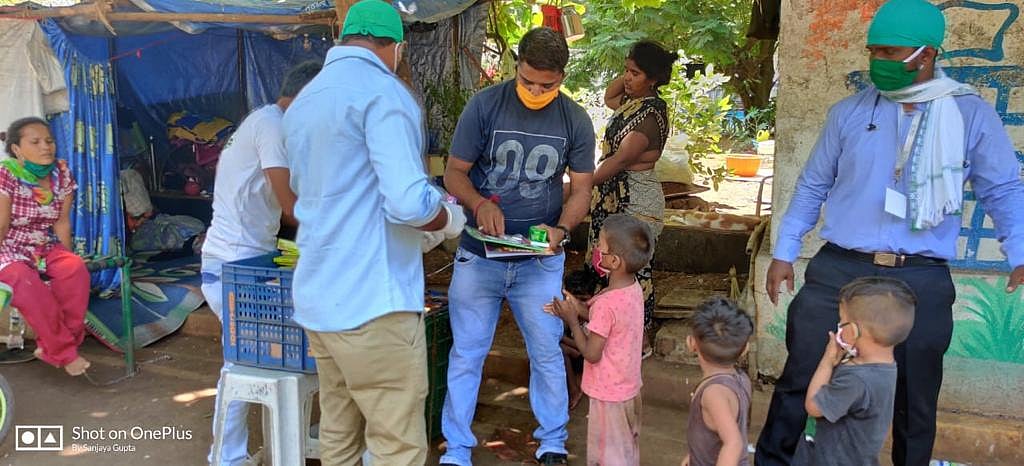 Education amidst lockdown: 'Sion Friends Circle' distributes free books and stationery to slum kids