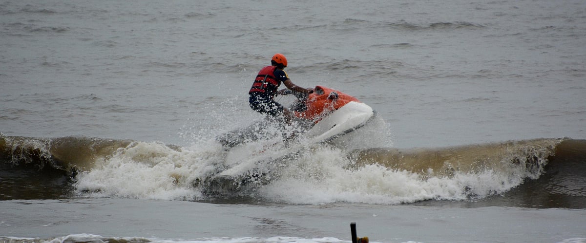 Fire Brigade's mock drill ahead of Cyclone Nisarga