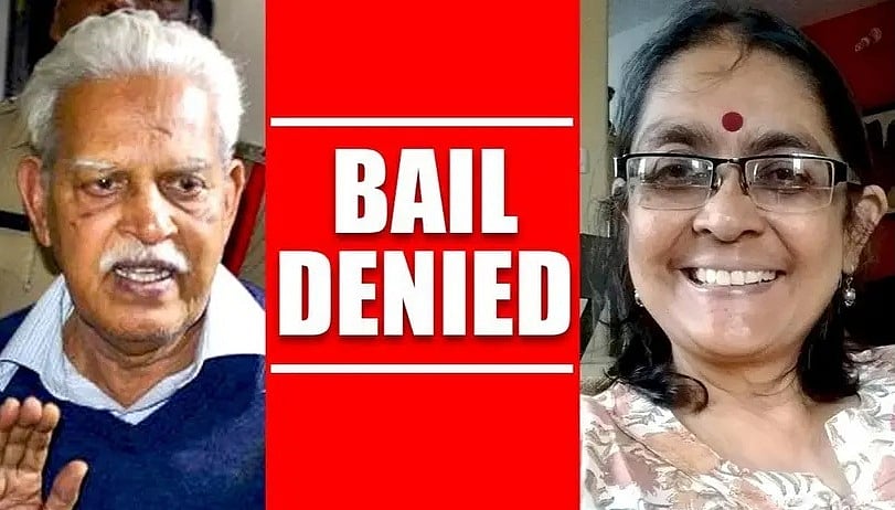 Varavara Rao, Shoma Sen denied temporary bail by NIA court