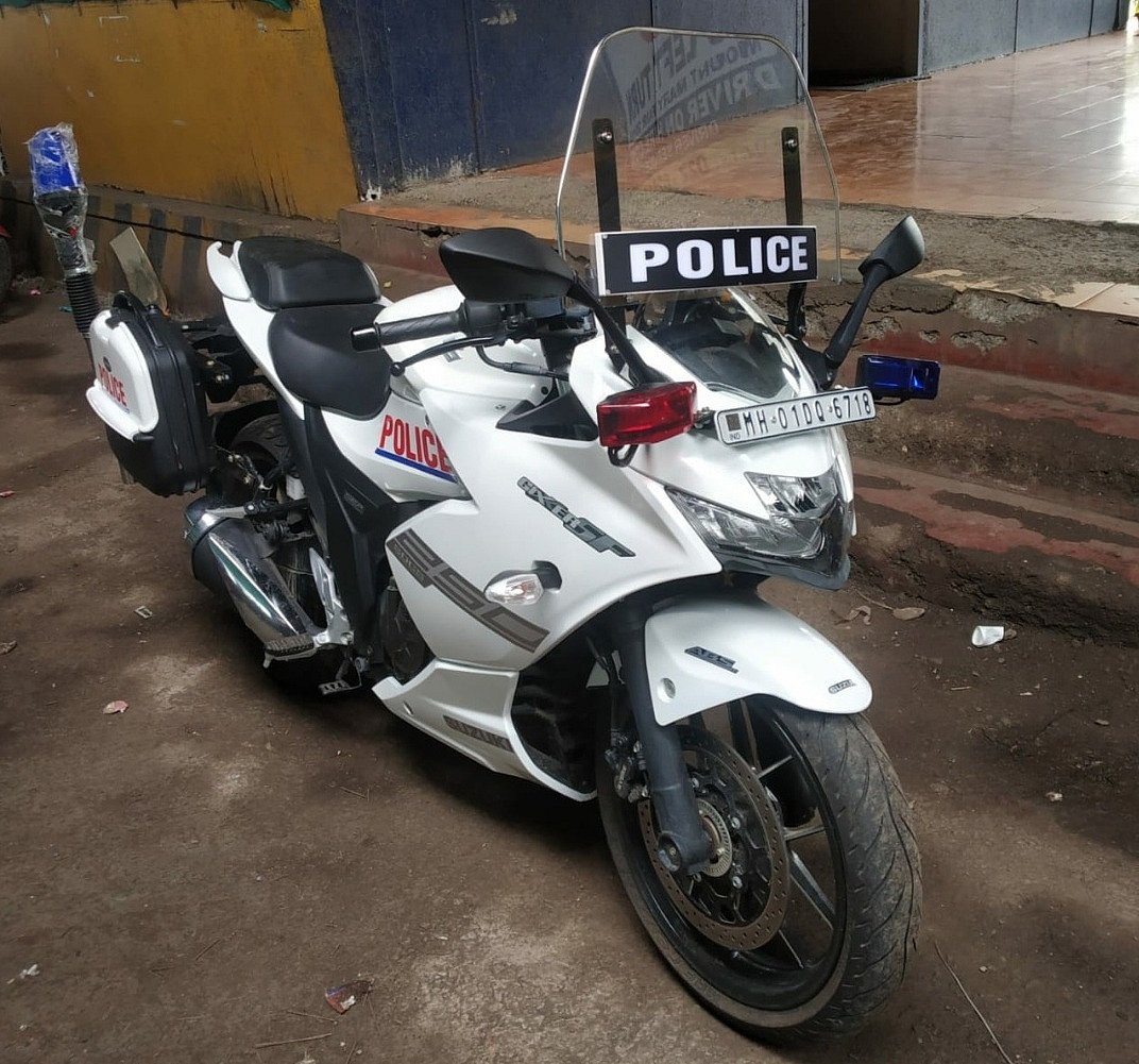 Traffic police get 10 customised sports bikes