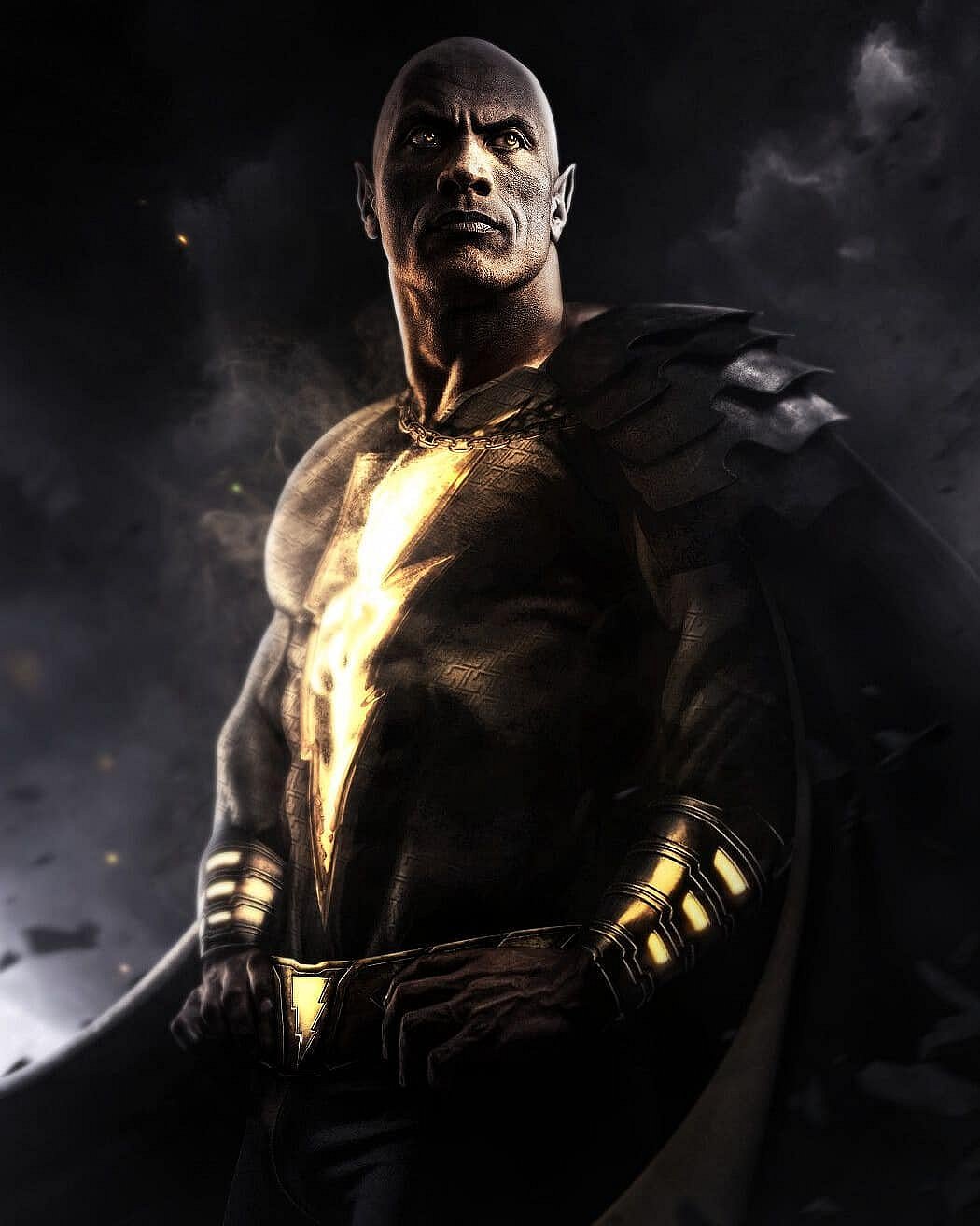 Dwayne Johnson gives his first look sneak-peek from DC's 'Black Adam'