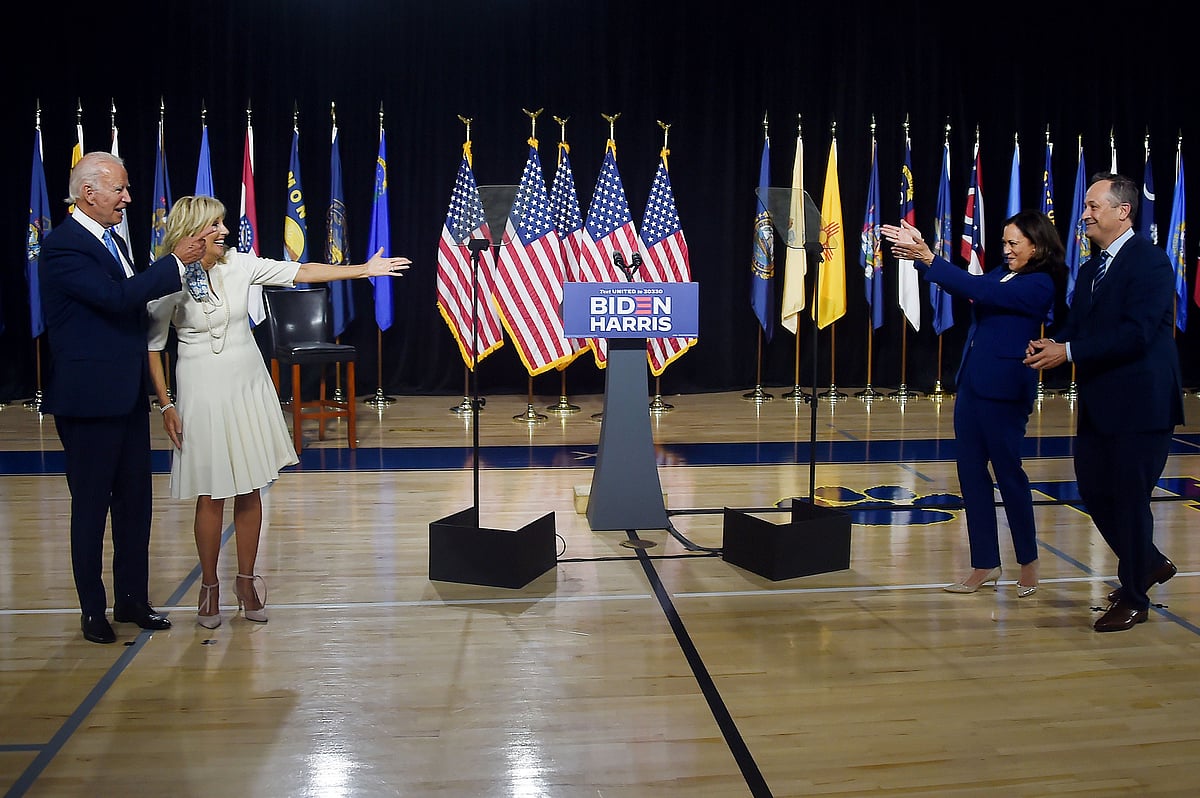 Joe Biden, Kamala Harris grill President Donald Trump during their first joint appearance as running mates