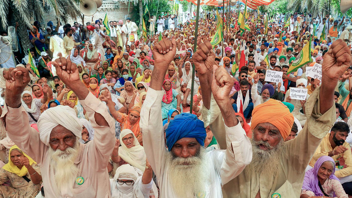 Madhya Pradesh: All India Kisan Sangarsh Committee to hold a nationwide protest on November 5 against the three anti-farmers bill