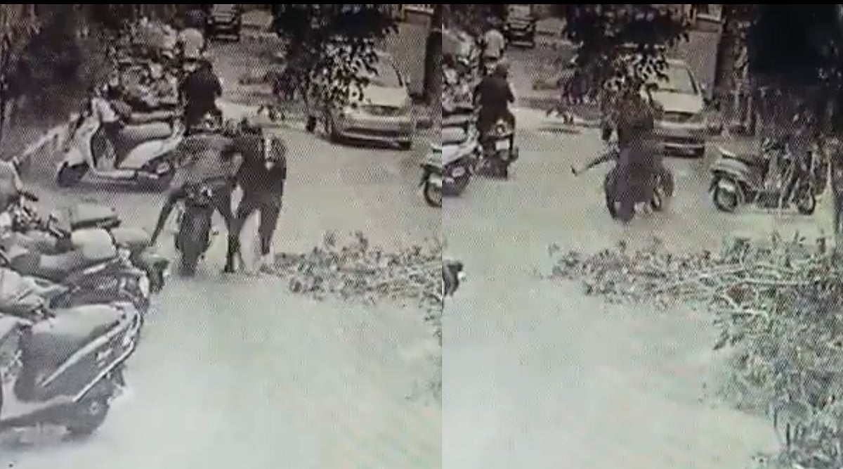 From reel to real: Chennai cop chases down bike-borne thief in viral video reminiscent of Kollywood scene