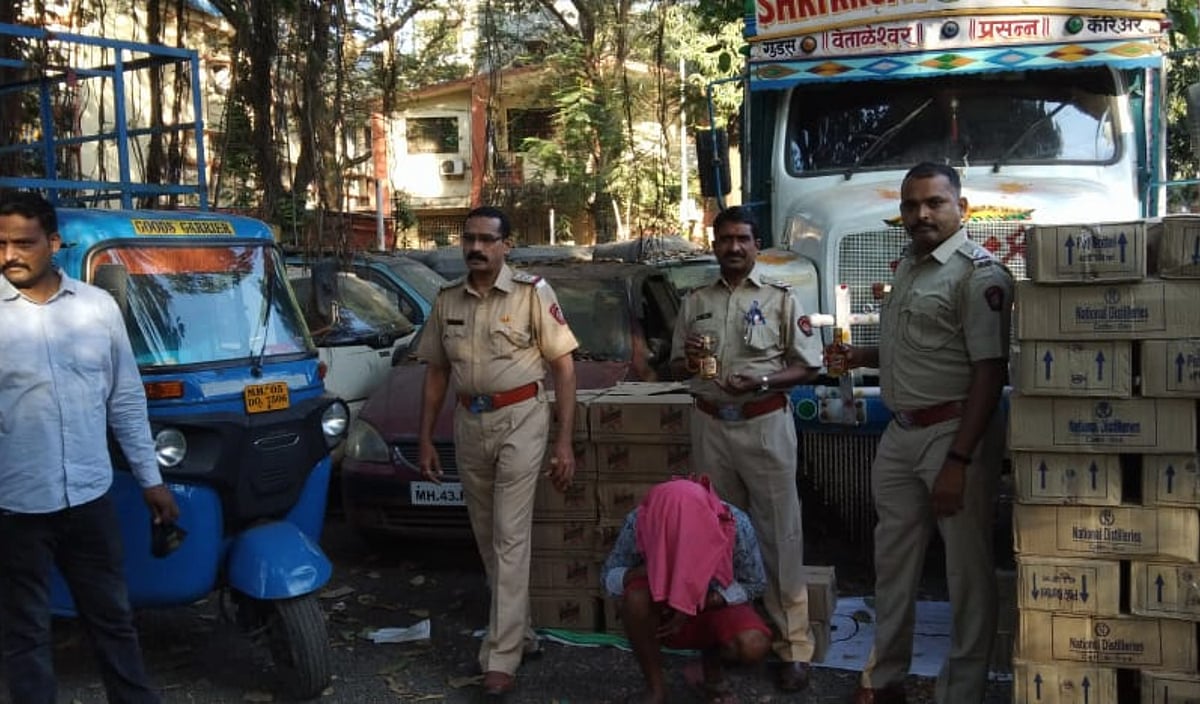 Thane: Foreign liquor worth Rs 18.21 lakh seized from Dombivli