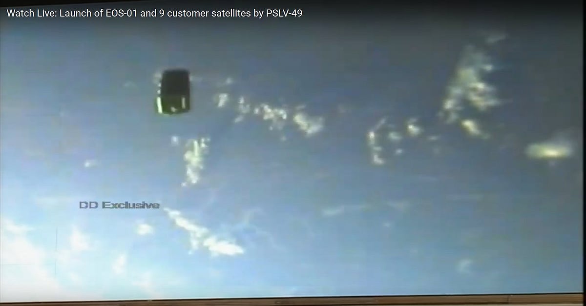 All nine customer satellites successfully separated and injected into their intended orbit