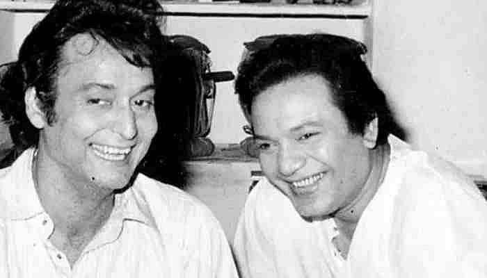Soumitra Chatterjee with Uttam Kumar