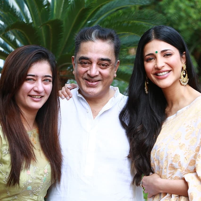 Kamal Haasan birthday special: 10 pictures of Tamil superstar with his gorgeous daughters Shruti and...