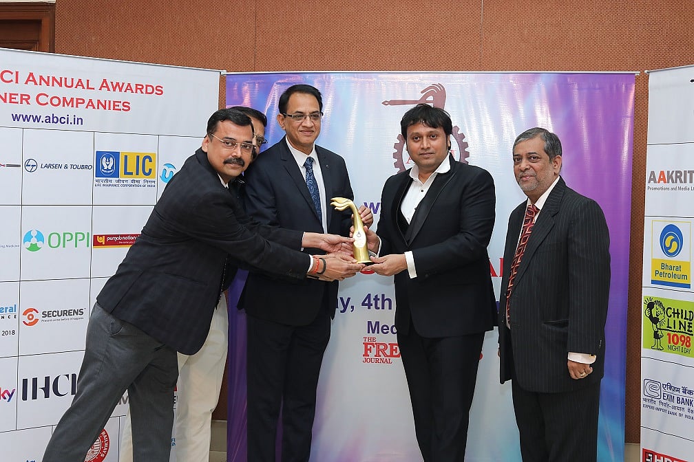 Bank Of India bags an award