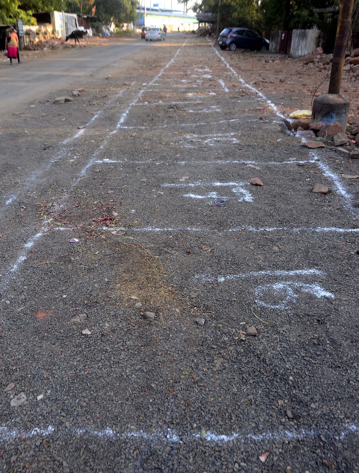 Smart city has initiated process to allot shops to 162 traders whose stores were razed. 