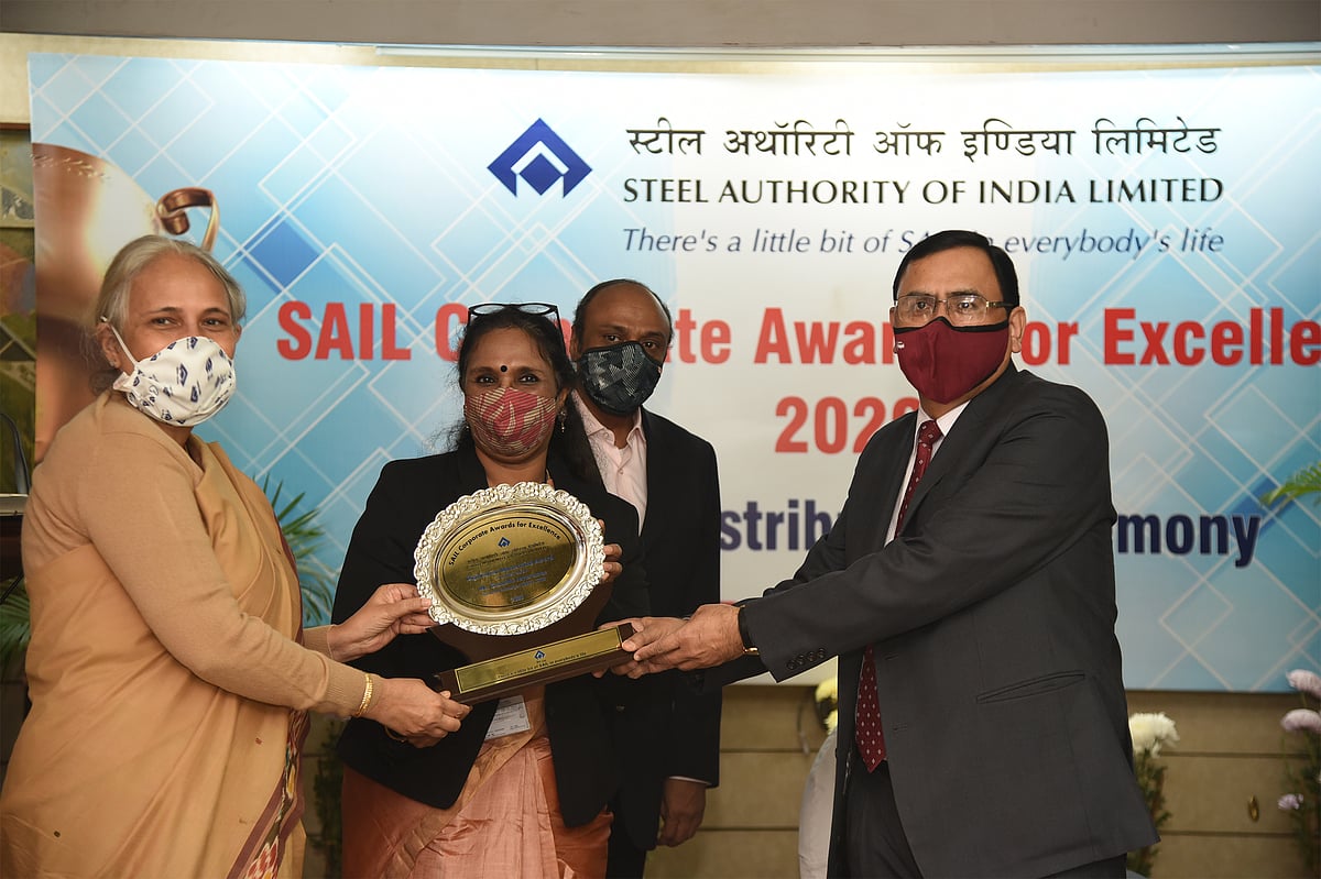 SAIL recognizes outstanding employees for extraordinary efforts in SAIL Corporate Awards for...