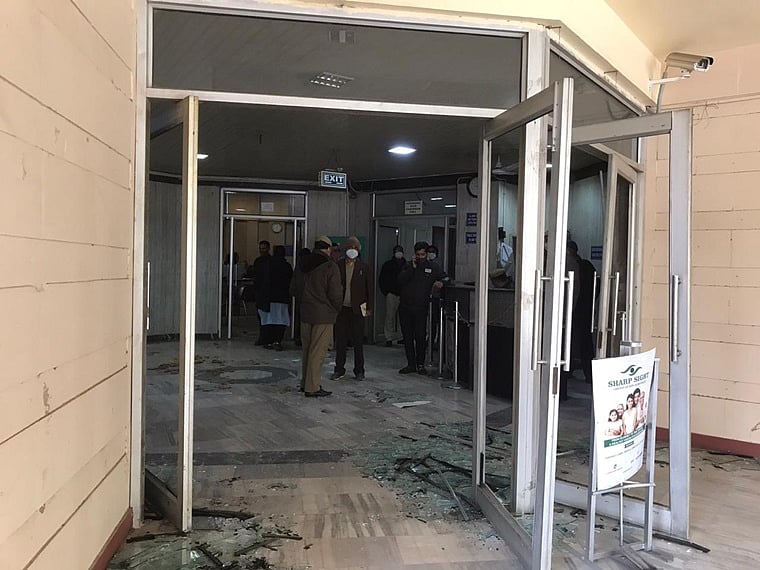 AAP MLA Raghav Chadha's DJB office vandalised, party blames 'mob led by Delhi BJP chief'