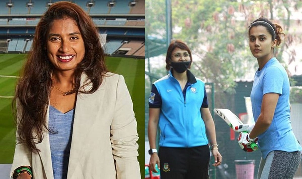 Here’s what Mithali Raj has to say as Taapsee Pannu starts training for her biopic ‘Shabaash...