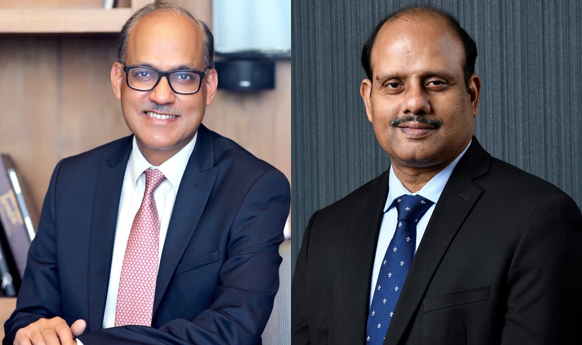Swaminathan J and Ashwini Kumar Tewari take charge as State Bank of India's MD