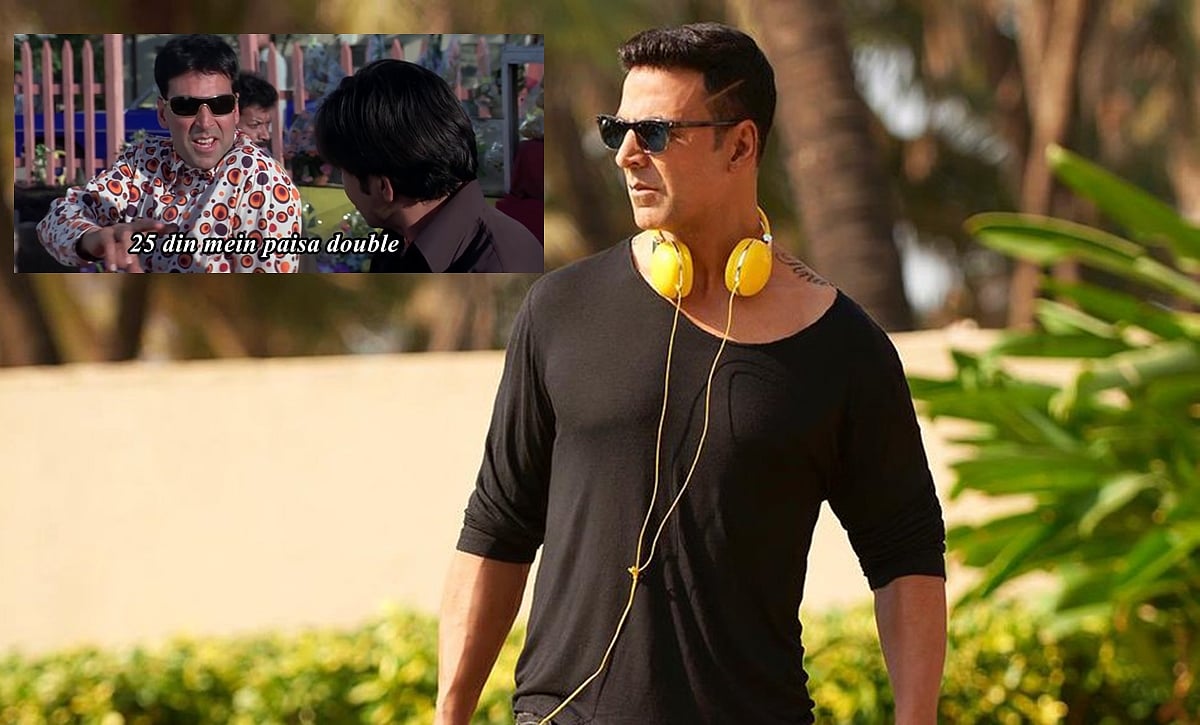 '25 din mein paisa double': Akshay Kumar shares his own version of 'Phir Hera Pheri' meme