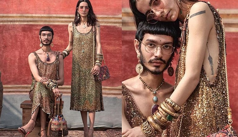 'Why is a guy wearing dress, heels': Designer Sabyasachi trolled for gender fluid collection